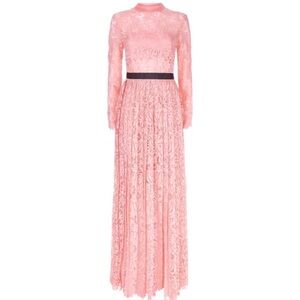 SELF PORTRAIT LACE MAXI DRESS